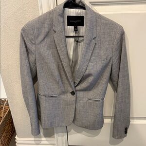 Banana Republic Light Gray Blazer
